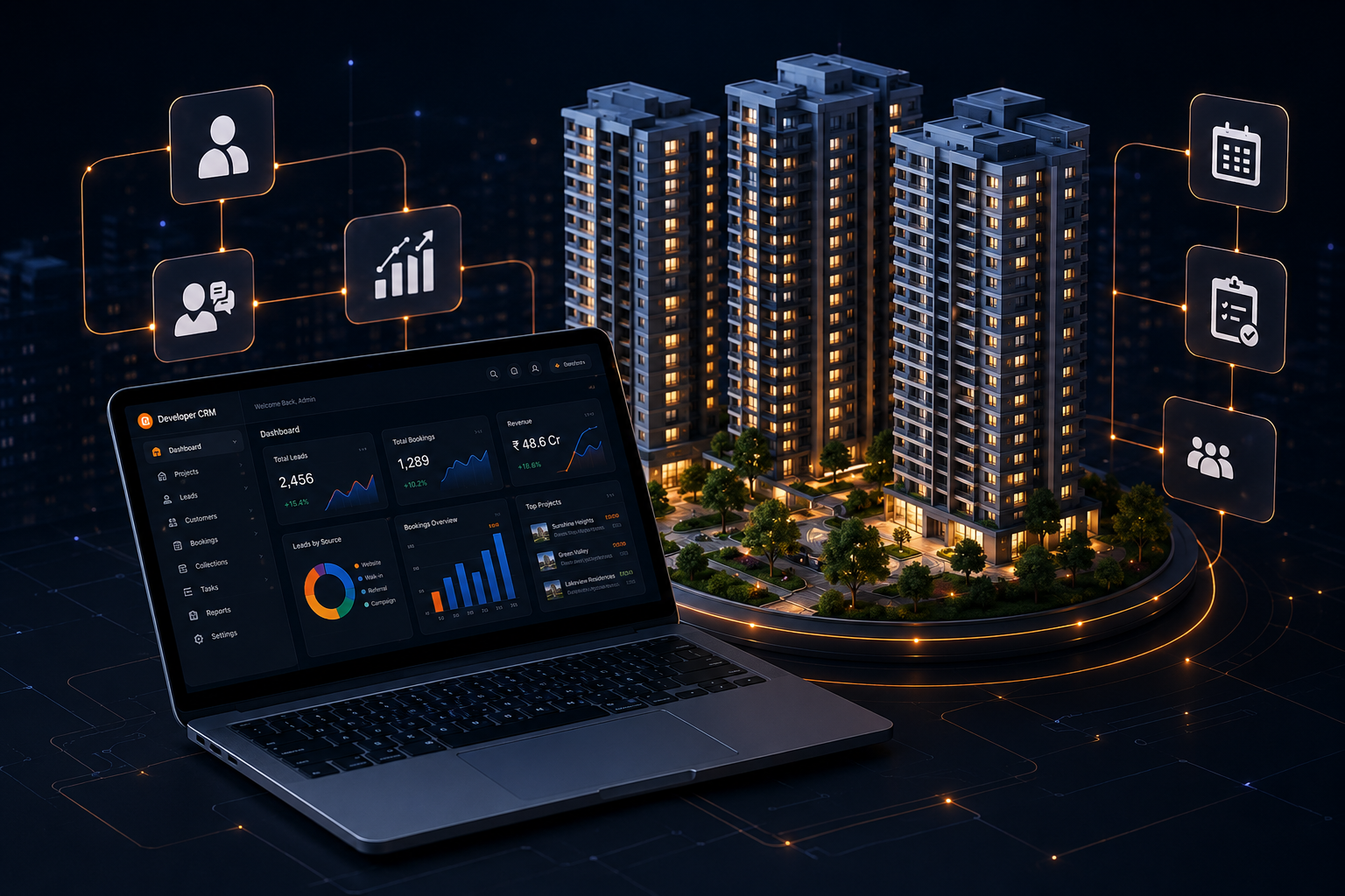 PropX real estate technology platform dashboard overview